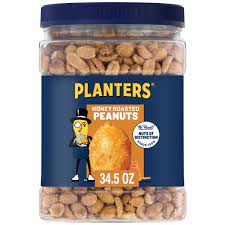 planters honey roasted peanuts sweet