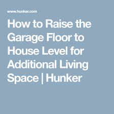 Void can be formed under concrete floor due to many reasons. How To Fill Voids Under A Concrete Slab Hunker Garage Floor Garage Garage Makeover