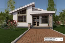The convenient design ensures that this home is easy to build and is economical to both build and maintain. One Bedroom House Design Id 11104 Floor Plans By Maramani