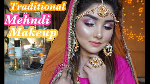 traditional mehndi makeup tutorial 2019