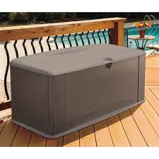 Rubbermaid 120 Gal Resin Deck Box With