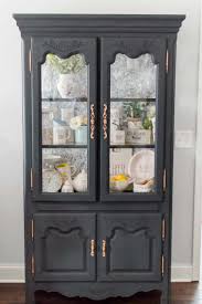 painted china cabinet ideas