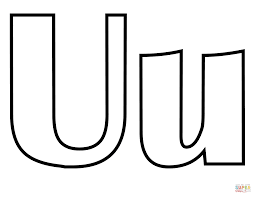 Today let's learn the letter u, here are some free printable letter u coloring pages for kids to print and color, including umbrella, unicorn, ufo, urchin, and more. Classic Letter U Coloring Page Free Printable Coloring Pages Lettering Coloring Pages Printable Coloring Pages