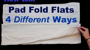 how to fold flat cloth diapers cloth