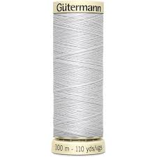 Gutermann Grey Sew All Thread 100m 8