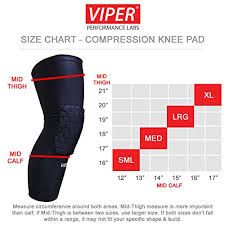 Buy Viper Compression Sleeve Knee Pads Hyperflex Padding