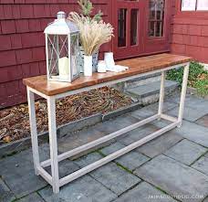 11 diy console table plans you can get