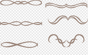 fancy decorative lines png pngwing