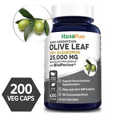 olive leaf 25 000mg extract 50 1 20