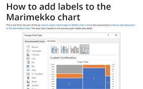create a marimekko chart or mekko chart