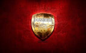 Officially called the art deco crest by arsenal fc. Download Wallpapers Arsenal Fc Golden Logo Premier League Red Abstract Background Soccer English Football Club Arsenal Logo Football Arsenal England For Desktop Free Pictures For Desktop Free