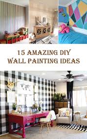 15 Amazing Diy Wall Painting Ideas