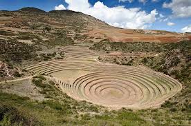 Inca Agricultural Terraces Moray Peru