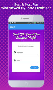 So if you look through someone's profile and don't like or comment on a post, there's no telling who sees the pictures. Who Viewed My Profile Instagram Visitors Tracker For Android Apk Download
