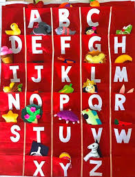 Alphabet Wall Hanging For Kids Felt