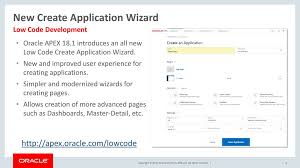 Oracle Apex 18 1 New Features Ppt Download