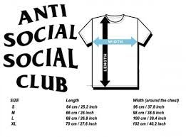 All The Anti Social Social Club Shirt Sizing Miami