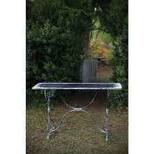 Standard Rectangle Metal Console Table