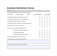 Customer Satisfaction Survey Template Microsoft Word Anekanta Info