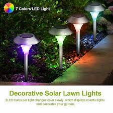 solar power led light outdoor lawn