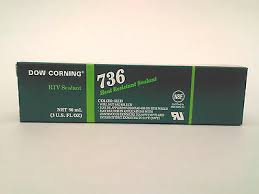 Dow Corning 736 Heat Resistant Silicone Sealant Red 90ml