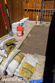 Install A Paver Foundation For A Shed