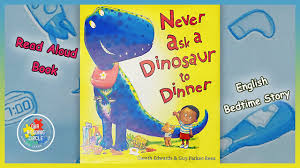 bedtime stories never ask a dinosaur