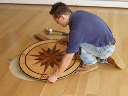 how to install a floor medallion this