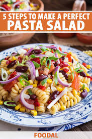 make the perfect pasta salad in five