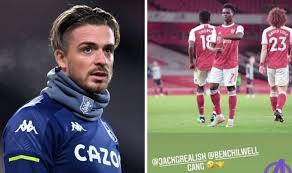 A starring performance in north london last month caught the eye. Arsenal Transfer News Bukayo Saka Sends Jack Grealish Private Message Amid Rumours Football Sport Express Co Uk
