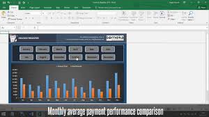invoice tracker free excel template