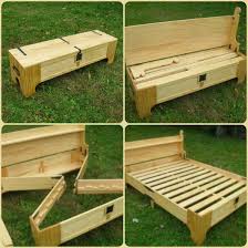 diy bench that folds into a bed