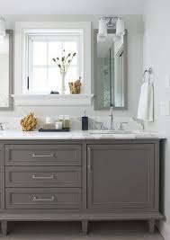 Gray Bathroom Cabinets