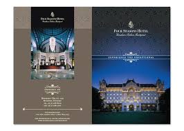 Four Seasons Hotel Brochure By Angel B Lee Via Behance Poster