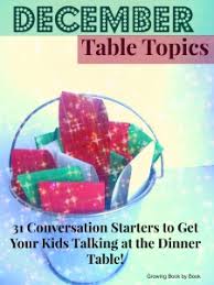 december table topics