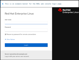 rhel web console red hat