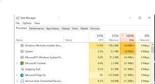 If windows 10 shows 100% disk usage only at specific times, scheduled disk defragmentation could be the cause. Disk Usage Goes Up To 100 Even For Small Processes