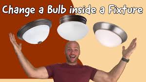 light bulb inside a light fixture
