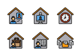 Home Office Icons By Itim2101 Office