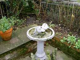 Garden Bird Baths I Angel Garden Bird