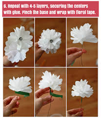 how to make paper flowers one lovely life