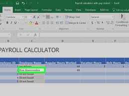 Free Payroll Calculatort Maxresdefault How To Use Excel Template