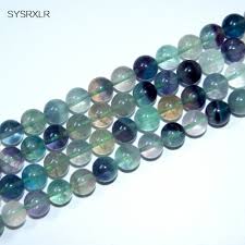 Us 5 15 40 Off Wholesale Color Chart Round Natural Fluorite Stone For Jewelry Beads Which Do It Yourself Bracelet 6 8 10 12 Mm Strands In