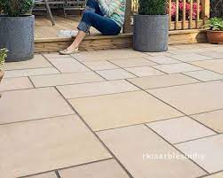 mint yellow sandstone tiles for