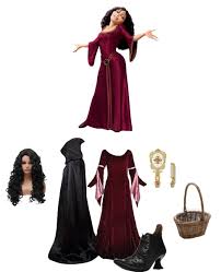 mother gothel from tangled costume