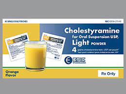 cholestyramine light side effects and