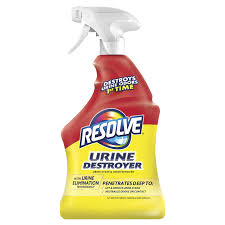 pet urine stain and odor remover spray