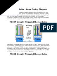 One of the wire in the pair is of solid color while other one is a primarily white wire with a colored stripe making it easy how to wire ethernet cables. Ethernet Cable Color Coding Diagram Electrical Connector Electrical Components
