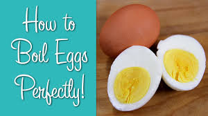 Bring the water to a boil. How To Boil Eggs Perfect Hard Boiled Eggs Hilah Cooking Youtube