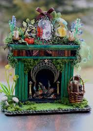 Ooak Dollhouse Miniature Woodland Fairy